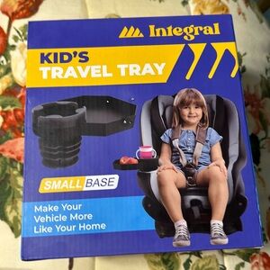 Kids travel tray